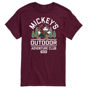 Men's - Disney - Outdoor Vibes Short Sleeve Graphic T-Shirt - 1 of 4