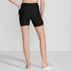 Lands' End Women's 6" High Waisted Bike Swim Shorts - 2 of 4