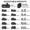 Sportneer Adjustable Ankle Weights for Men & Women 3 5 8 10 13 LBS Weighted Leg Strength Training for Yoga Aerobics Gym - 4 of 4