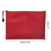 Unique Bargains Waterproof Cloth Zipper Home Office Travel File Bags 10 Pcs - 2 of 4