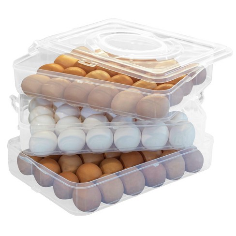 Classic Cuisine 3-tier Egg Container Holds 72 Eggs : Target