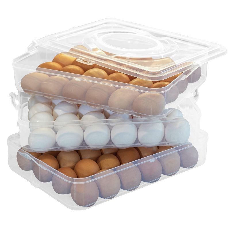 Classic Cuisine 3-Tier Egg Container Holds 72 Eggs, 1 of 14