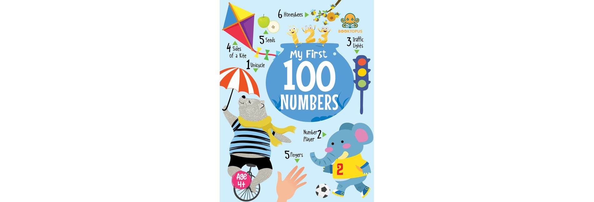 My First 100 Numbers Mini Board Book - (My First Mini Board Book) by  Booktopus