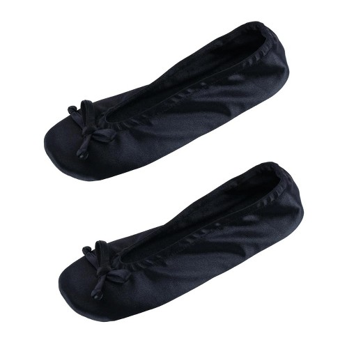 target black ballet flats