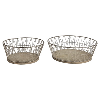 Park Designs Crestwood Baskets Set of 2