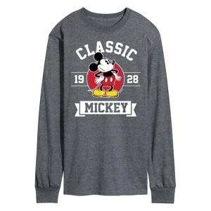 Men's - Disney - Classic Mickey Long Sleeve Graphic T-Shirt - 1 of 4