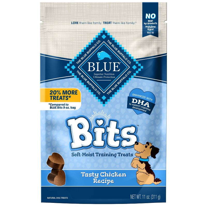 Blue Buffalo Blue Bits Natural Soft-Moist Training Dog Treats with Chicken Recipe, 1 of 8