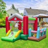 Safstar 4-in-1 Farm Themed Inflatable Bounce House with Slide Ball Pit &480 W  Blower - 3 of 4