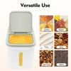 YIYIBYUS Large Storage Container For Food, Flour Container, Rice Dispenser, Airtight Container - 2 of 4