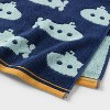 Submarine Kids' Hand Towel Navy - Pillowfort™ - 3 of 4