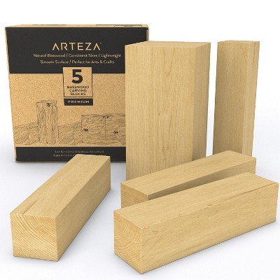 Arteza Basswood Carving Blocks (ARTZ-8758)
