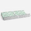 Bacati - Clouds in the City Mint/ Clouds Quilted Changing Pad Cover - 4 of 4
