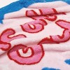 Makers Collective 'It's All Good' Throw Blanket Blue - 4 of 4