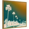 Amanti Art Hotel Drive  by J:L Design Framed Canvas Wall Art - 2 of 4