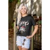 Betty Boop Cartoon Iconic Bling Womens Graphic T Shirt Tees Brisco Brands - 4 of 4