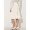 Allegra K Women's Side Zipper High Waist Elegant Flared A Line Midi Skirts - 3 of 4