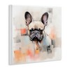 Stupell Industries French Bulldog Abstract Wall Plaque Art, 12" x 12" - 2 of 4