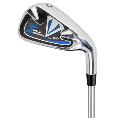 Palm Springs Blue and Black 14-Piece Right-Handed Golf Club Set with Stand Bag