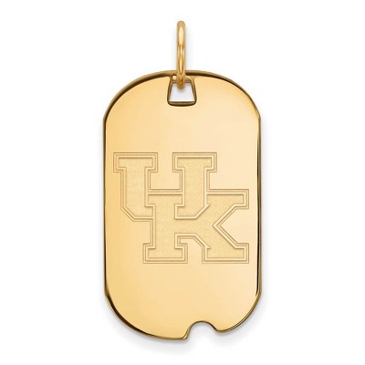 Black Bow Jewelry 14k Yellow Gold Kentucky Wildcats NCAA Pendant