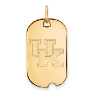 Black Bow Jewelry 14k Yellow Gold Kentucky Wildcats NCAA Pendant - 1 of 3