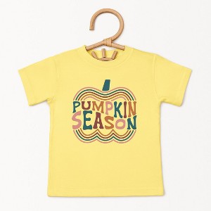 The Juniper Shop Retro Pumpkin Season Toddler Short Sleeve Tee - 1 of 3