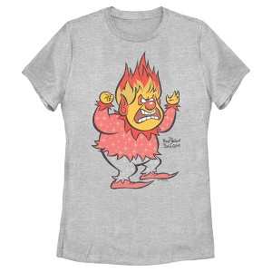 Women's The Year Without a Santa Claus Vintage Heat T-Shirt - 1 of 4