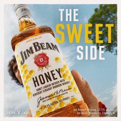 Jim Beam Honey Bourbon Whiskey - 50ml Plastic Bottle