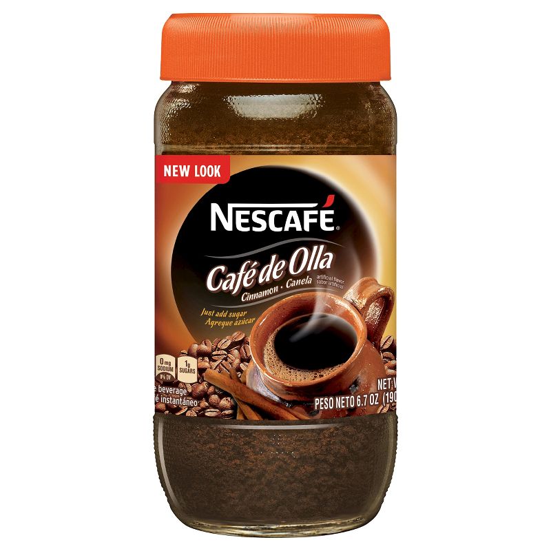 Nescafe Caf&#233; de Olla Cinnamon Instant Light Roast Coffee - 6.7oz, 3 of 7