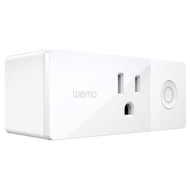 WEMO Mini Smart Outlet Plug Wi-Fi Enabled - White (F7C063), 2 of 10