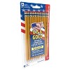 12ct #2 HB Pencils 2mm Pre-sharpened Premium American Wood Yellow - U.S.A. Gold - image 2 of 4
