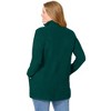 Woman Within Plus Size Zip-Front Microfleece Jacket - 3 of 4