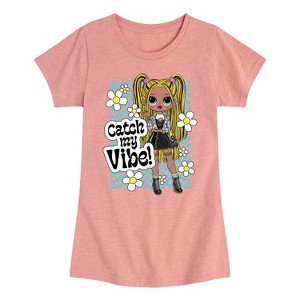 Girls' - LOL Surprise! - Catch My Vibe Fitted Short Sleeve Graphic T-Shirt - 1 of 4