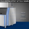 550 Lb. Daily Production Cube Clear Ice Freestanding Ice Maker - 4 of 4