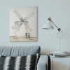 Stupell Industries Windmill Farm Landscape Neutral Blue Brown Painting - 2 of 4