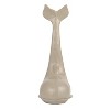 Storied Home Whale-Shaped Cast Iron Bookends in Grey Finish - 4 of 4