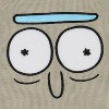 Rick and Morty Beanie Rick Felt Embroidery Face Design With Fuzzy 3D Hair Beanie - 2 of 4