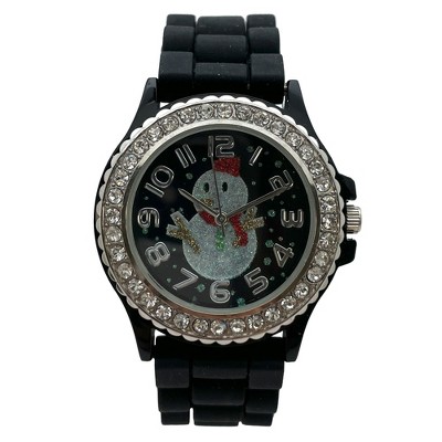 Olivia Pratt Merry Christmas Silicone Band Themed Women Watch