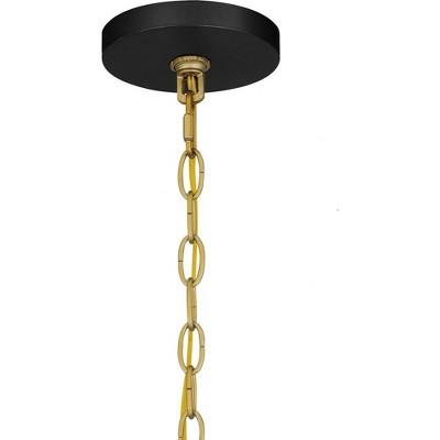 Kynwyd Matte Black 4-Light 14" Transitional Pendant