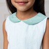 Hope & Henry Girls' Peter Pan Collar Seersucker Dress, Toddler - 4 of 4