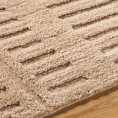 Dadrian 2' x 3' Khaki Wool Hand-Tufted Washable Rug