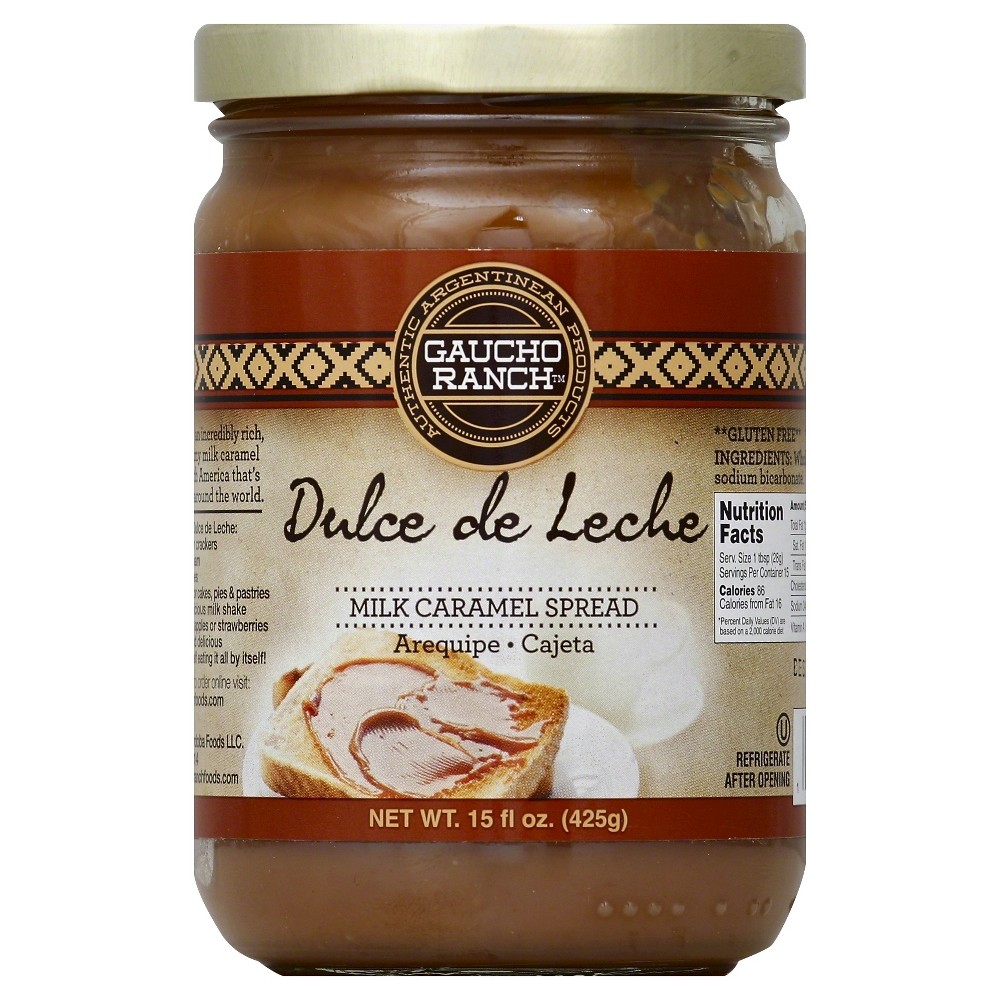 UPC 185544100000 product image for Gaucho Ranch Dulce De Leche Milk Caramel Spread - 15oz | upcitemdb.com