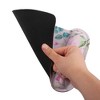 Insten Floral Mouse Pad with Wrist Support and Keyboard Wrist Rest, Ergonomic, Easy Typing, Memory Foam For Gaming Office, Trapezoid L - image 4 of 4