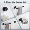 MIXXIDEA Bathroom Hardware Set 4-Piece - 2 of 3