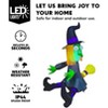 Joyfy 4FT Halloween Inflatable Outdoor Decoration, Inflatable Witch with Built-in LEDs for Halloween Trees & Parties, Yard Garden Lawn Outdoor Decor - 2 of 4