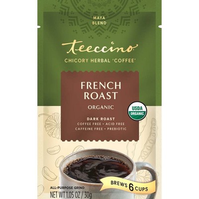 Teeccino French Roast Chicory Herbal Coffee, 11 Oz