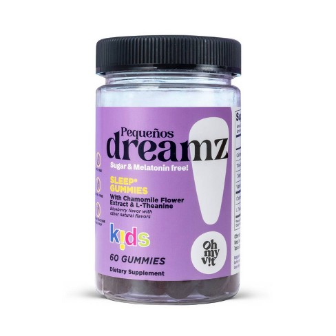 Oh My Vit Pequeños Dreamz Kids' Sleep Gummies - Melatonin & Sugar Free - 60ct - image 1 of 4