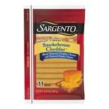 Sargento Natural Smokehouse Cheddar Sliced Cheese - 6.67oz/11 slices