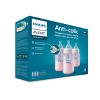 Philips Avent Anti-Colic Baby Bottle with AirFree Vent - Pink - 9oz/3pk - 3 of 4