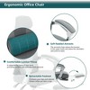 MAYEERTY Ergonomic Office Chair, High Back Adjustable Computer Desk Chair with Lumbar Support, 275lb, Gray - 2 of 4