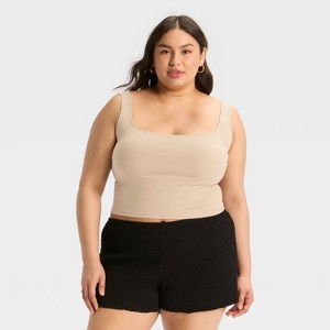 Women's ButterBliss Square Neck Tank Top - Wild Fable™ - 1 of 3